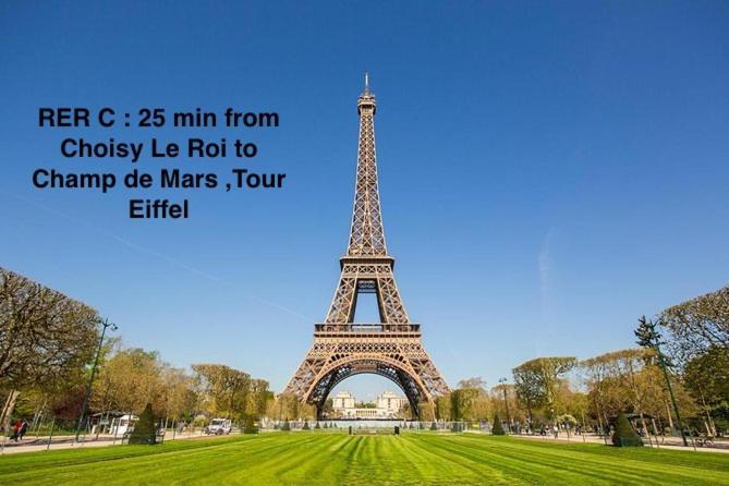 Proche Paris, Gare Rer C A 2 Min A Pieds, Notre Dame A 15min, Parking Prive Et Traveller Awards 2025 Choisy-le-Roi